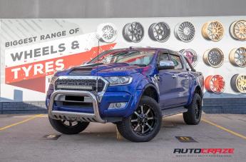 FORD RANGER MO970 GLOSS BLACK MACHINED FACE